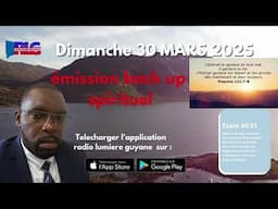 DIMANCHE 30 MARS 2025 PRIERE DE GUÉRISON  ET DELIVRANCE  AU NOM DE JESUS