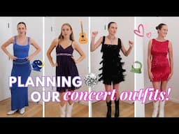 get ready with us for THE concert! - outfit, makeup and hair inspo