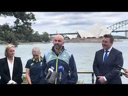 FULL NATIONWIDE LAUNCH OF THE 2025/26 INTERNATIONAL CRICKET SCHEDULE | NATHAN LYON & ALYSSA HEALY