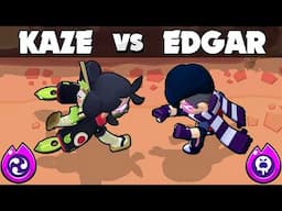 KAZE vs EDGAR ⭐ Brawl Stars X Kamikaze
