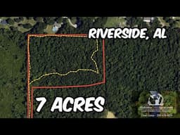 7 Acre Private Home Site Homestead Riverside Alabama Land For Sale