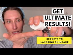 How to Layer Skincare for Maximum Results | Dermatologist Explains | Dr. Sam Ellis