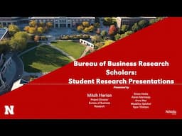 BBR Webinar: BBR Scholars Research Projects