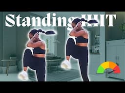 10-Minute Standing Cardio HIIT | Bodyweight Only, No Talking