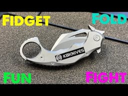 Folding Fidgety Fighting Fun! | KB Wrath Karambit