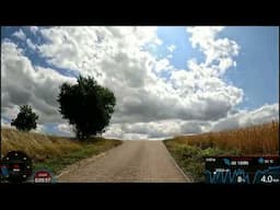 75 minute Small Roads Indoor Cycling Workout Garmin Ultra HD Video