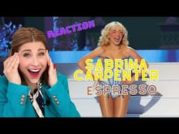 Stage Presence coach reacts SABRINA CARPENTER Grammy live "espresso"