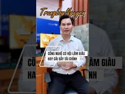 Công Nghệ – Cơ Hội Làm Giàu Hay Cái Bẫy Tài Chính? #meey_group #trungboynguyen