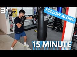 Boxing Heavy Bag Workout | WITH Music | Follow Along