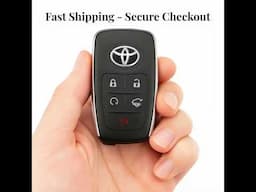 Shop OEM Toyota Smart Keys Online and Save Big Versus Dealership Prices!