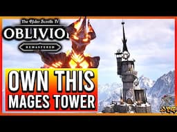 Oblivion Remastered - Frostcrag Spire Home! Enchant Gear! Create Own Spells! Spawn Atronachs Guide!