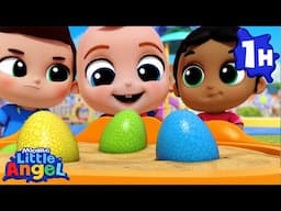 Baby John Learns to Play Fair! 🤝 | Colorful Little Angel Sing Along Nursery Rhymes