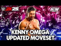WWE 2K25 Kenny Omega Updated Moveset + Superstar Settings