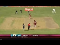 West Indies vs New Zealand 2nd ODI 2012
