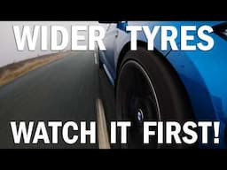 Advantages and disadvantages of upgrading to wider tyres.  Was it worth it? | 4K