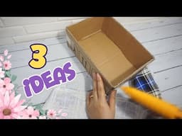 DIY lovers, don’t just throe that cardboard yet! These 3 ideas are too brilliant to ignore!