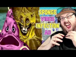 The Sponge Virus Infection Au Lore Explained (SpongeBob Pandemic) REACTION!!!