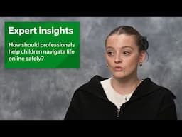 How should professionals help children navigate life online safely? | NSPCC Learning