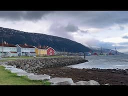 Windy, wild northern Norway. Slow living vlog. From Oslo to Mo i Rana