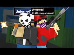 When a 20,000+ Hours Duo Joins OP Pay2Win Server (Unturned Survival)