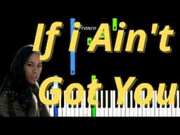 Alicia Keys - If I Ain't Got You Easy Piano Tutorial