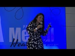 Esther Iturralde en PENGUIN MENTAL HEALTH FEST.
