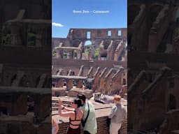 Rome, Italy: Exploring the Majestic Colosseum 🏛️ #italy #colosseum #rome