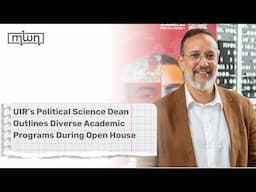 UIR’s Political Science Dean Outlines Diverse Academic Programs During Open House