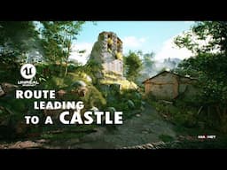 Unreal Engine 5.5.2 render II "Route leading to a castle" II #render #unrealengine5 #megascans