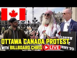LIVE: We're Being PROTESTED In Canada 🇨🇦 | OTTAWA w/ @BillboardChris