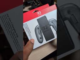 Switch 2 Charging Grip | Quick Unboxing Ting #gaming #NintendoSwitch2 #JoyCon