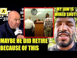 Dana White's  1st reaction to Jon Jones getting hit with fresh criminal charges,Ilia rips Conor