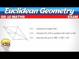 Exam Euclidean Geometry Grade 10