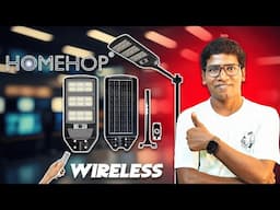 Homehop 180 Watt Wireless Solar LED Street Light | Waterproof Solar Light With Remote Control