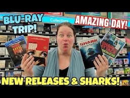 BLU-RAY TRIP TO WALMART AND BARNES & NOBLE! New Collection Sets, Shark Movies and DVD'S!