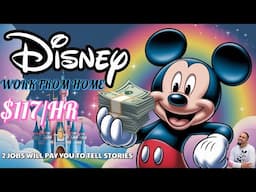 Disney WILL PAY YOU $20,304/MONTH | WORK FROM HOME | REMOTE WORK FROM HOME JOBS | ONLINE JOBS
