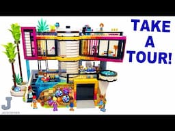 LEGO Friends 2024 Andrea's Modern Mansion 42639 Unboxing, Tour, & Review