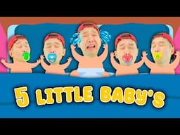 Five Little Babies Song | Kids Songs And Nursery Rhymes | DoReMi Kids Songs