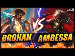 BROHAN - Yone vs Ambessa MID Patch 25.8 - Yone Gameplay
