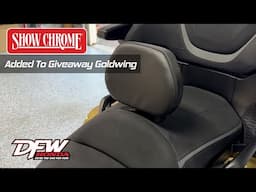 Show Chrome Accessories Added To DFW Honda Giveaway Goldwing | 2025 Honda Goldwing