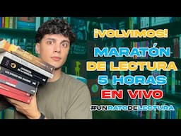 ¡Vuelve la MARATÓN DE LECTURA! 📚 Un Rato de lectura |  Método pomodoro