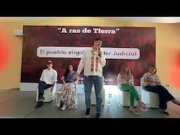 Gerardo Fernández Noroña Asamblea informativa en San Fernando, Tamaulipas 📷
