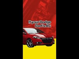 DIY Repair: Fix Your Dodge Dart’s Air Conditioning!