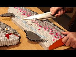 What $999 Gets You at the MOST Expensive Sushi Omakase LEGO RARE Food Stop Motion ASMR IRL