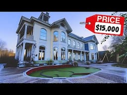 Abandoned Luxury Homes Selling for Dirt Cheap!