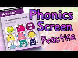 PHONICS SCREEN PRACTISE for Kids by Miss Ellis