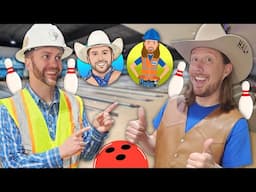 Cowboy Jack Meets Handyman Hal | Awesome Bowling Fun for Kids