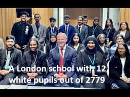 In 25% of English schools, white British pupils are in a minority