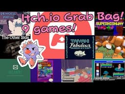 🔴Zelda Plays itch.io Grab Bag! #2 | Undertale 2, Delivery, and more experimental/cool games!