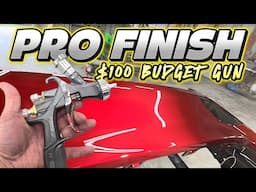 Bumper Repair at Home with a $100 Paint Gun – Factory Finish!”